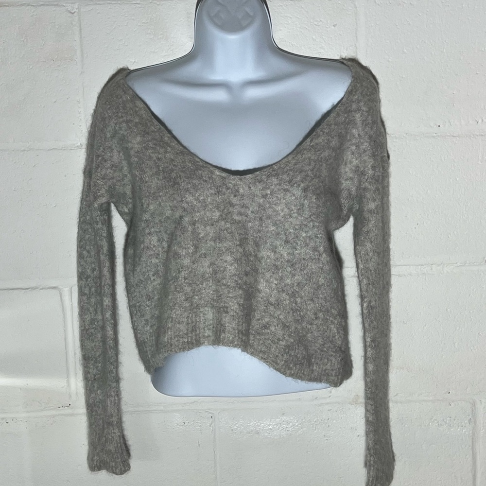 Free People Cropped Sweater